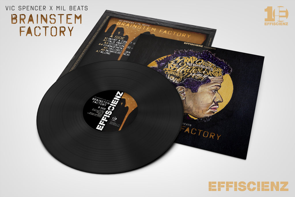 Vic Spencer x Mil Beats "Brainstem Factory" (LP)
